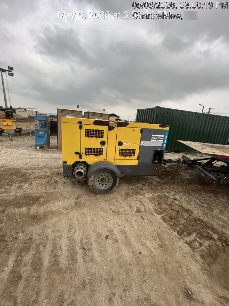 2020 ATLAS COPCO PAS 150 HF CS Enclosed