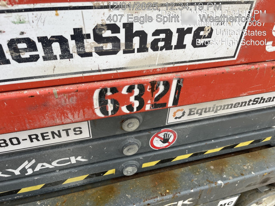 2017 Skyjack SJIII-3219 Skyjack SJ3219 w/Trojan Battery Set, Extended Warranty 5yr/5k hr