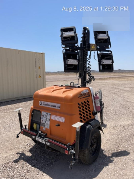 2023 Generac MLT2 Diesel, Flex Switch 120V Input, Powerzone Controller, (4) 320W LED Lights, 4kW Generator, 39.9 Gal Fuel Tank, 2" Ball, T3