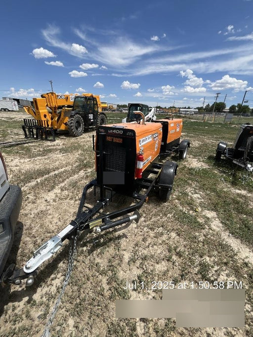 2022 Lincoln Electric LE400 Kubota V1505, Trlr, Cable Rack, Light Kit, ES Decals, T3