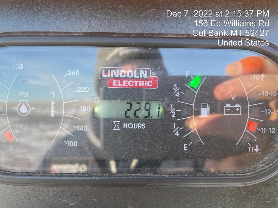 2022 Lincoln Electric Vantage 549X Crosslink Technology, Trailer Mounted, ES Decals, T3