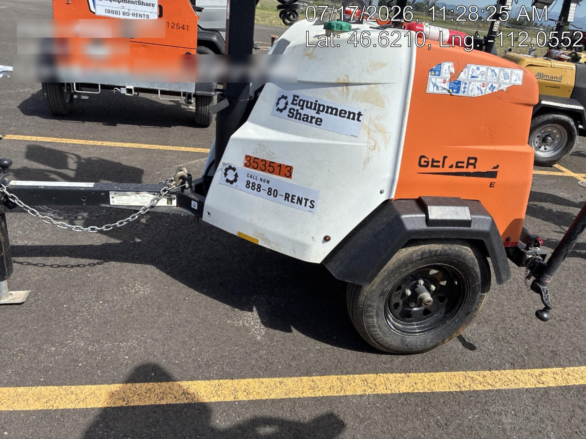 2023 Generac MLT2 Diesel, Flex Switch 120V Input, Powerzone Controller, (4) 320W LED Lights, 4kW Generator, 39.9 Gal Fuel Tank, 2" Ball, T3