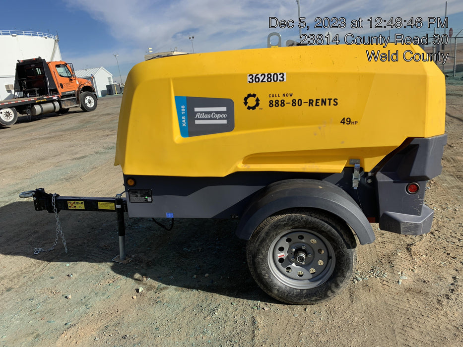 2023 ATLAS COPCO XAS188 CWK