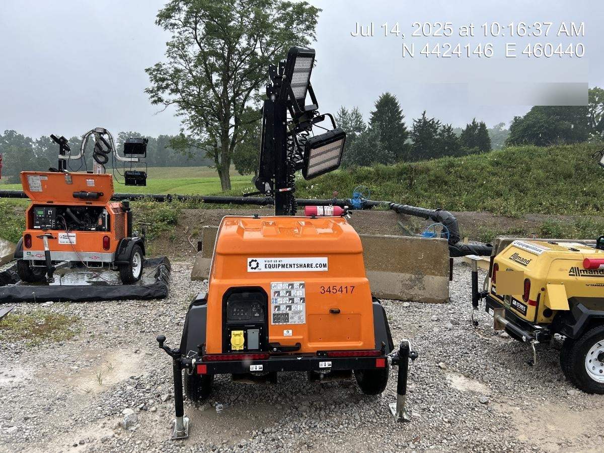 2023 Generac MLT2 Diesel, Flex Switch 120V Input, Powerzone Controller, (4) 320W LED Lights, 4kW Generator, 39.9 Gal Fuel Tank, 2" Ball, T3