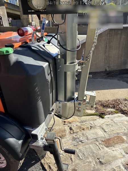 2024 Wanco WLTT-4MM4K Diesel, Deep Sea Controller, Shore Power Plug, Auto Start, (4) 350W LED Floodlights, 4kW Generator, 60 Gal Fuel Tank, 2" Ball, T3