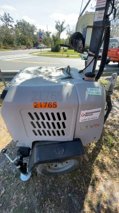 2019 Wacker Neuson LTV6L-MH Wacker Neuson LTV6L Mobile Light Tower w/Fuel Level Sensor Installed
