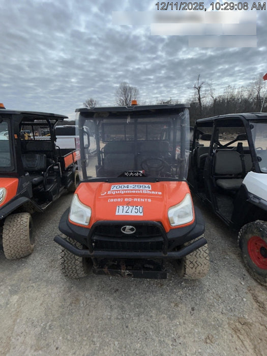 2020 Kubota RTV-X1140 4 - Seat UTV, 4WD, Canopy, Standard Rental Specs