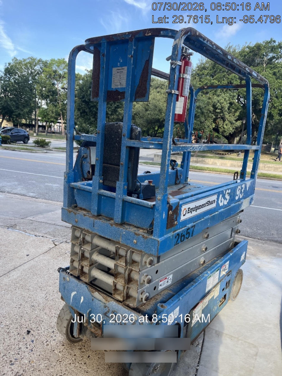 2017 Genie GS-1930 Genie GS1930 Scissor Lift
