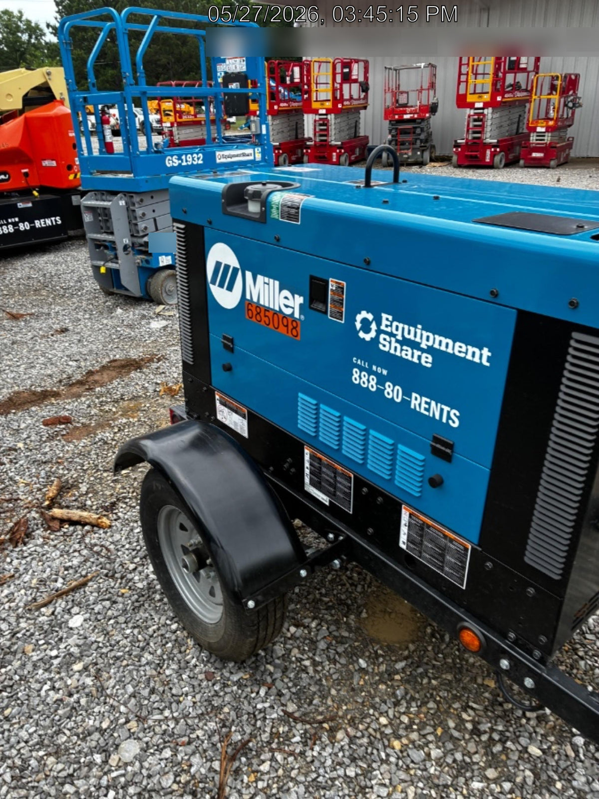 2026 MILLER ELECTRIC BIG BLUE 400