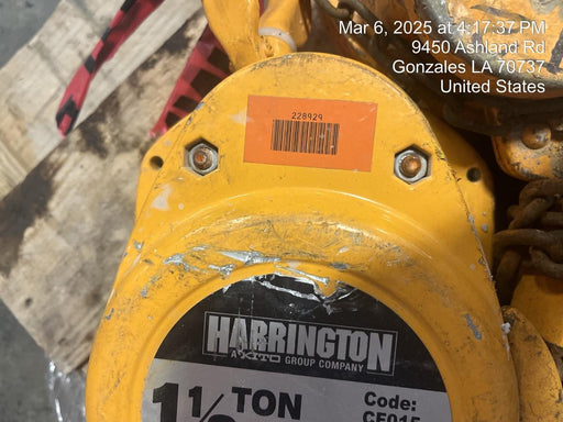 2022 HARRINGTON CF015-10