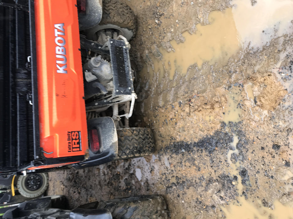 2019 Kubota RTV-X1140W-H 4wd Utility Cart, LED Strobe, Windshield Tempered Glass, Plastic Canopy, Wire Harness Kit, Backup Alarm