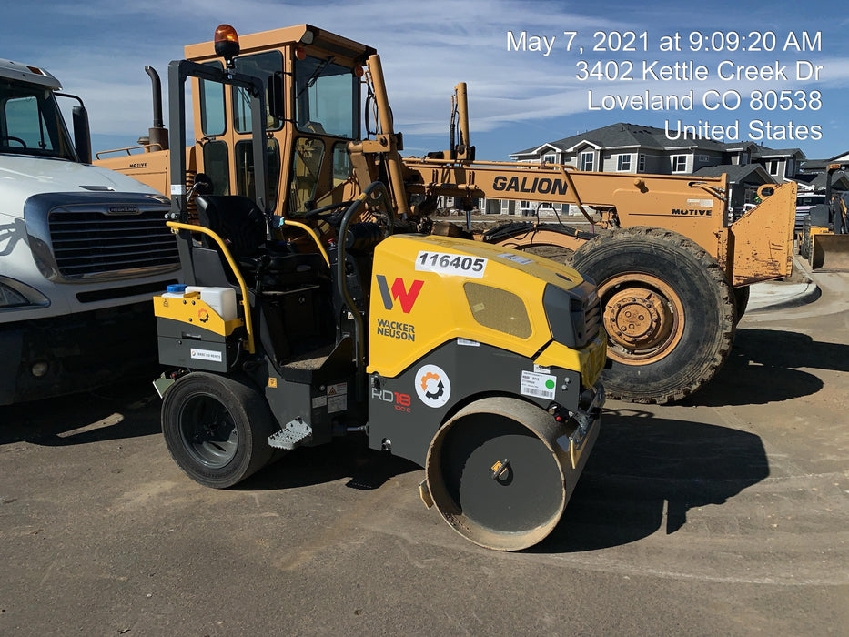 2020 WACKER NEUSON RD18