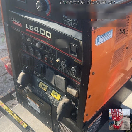 2022 Lincoln Electric LE400 Kubota V1505, Trlr, Cable Rack, Light Kit, ES Decals, T3