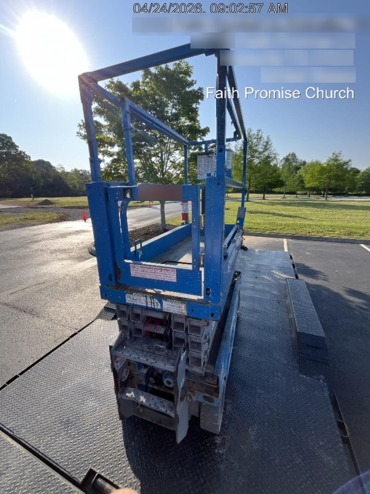 2020 Genie GS-1930 Solid Non Marking Tires, Beacon, Folding rails with half height swing gate