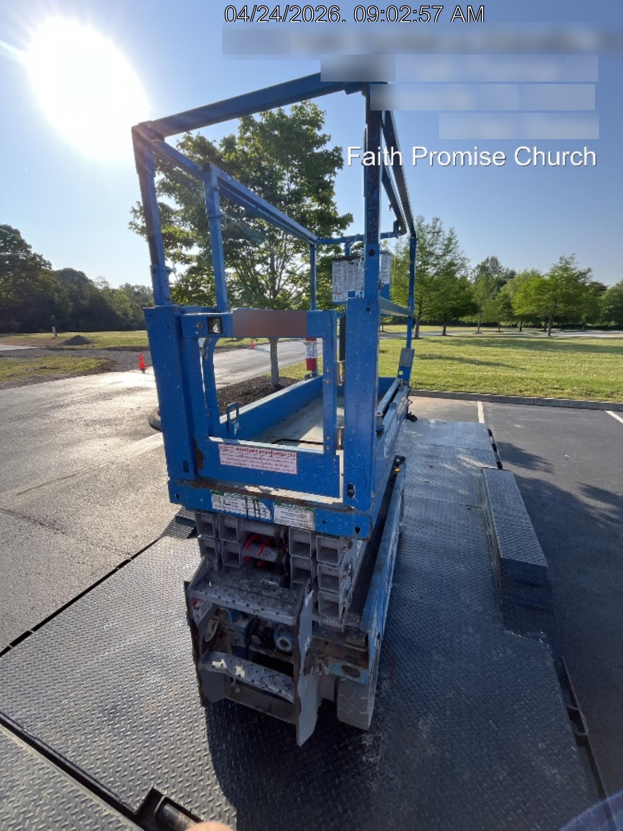 2020 Genie GS-1930 Solid Non Marking Tires, Beacon, Folding rails with half height swing gate