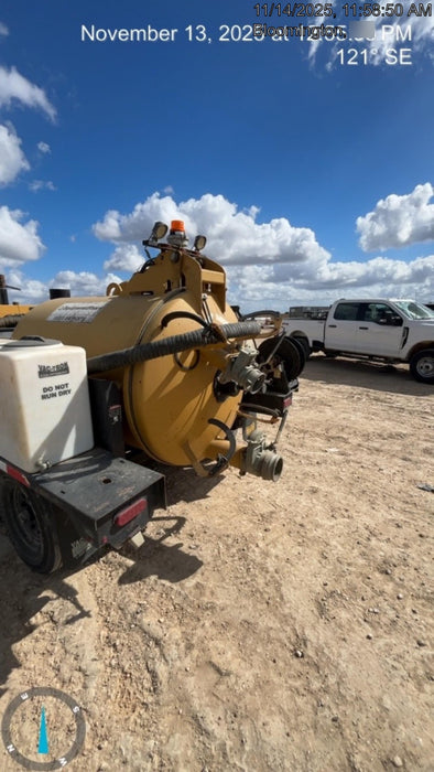 2020 Vac-Tron LP573XDT 24Hp Kohler Diesel - 500 Gal Debris Tank - 500 CFM Vacuum Pump - x2 100 Gal Water Tanks