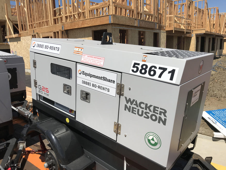 2020 WACKER NEUSON G25