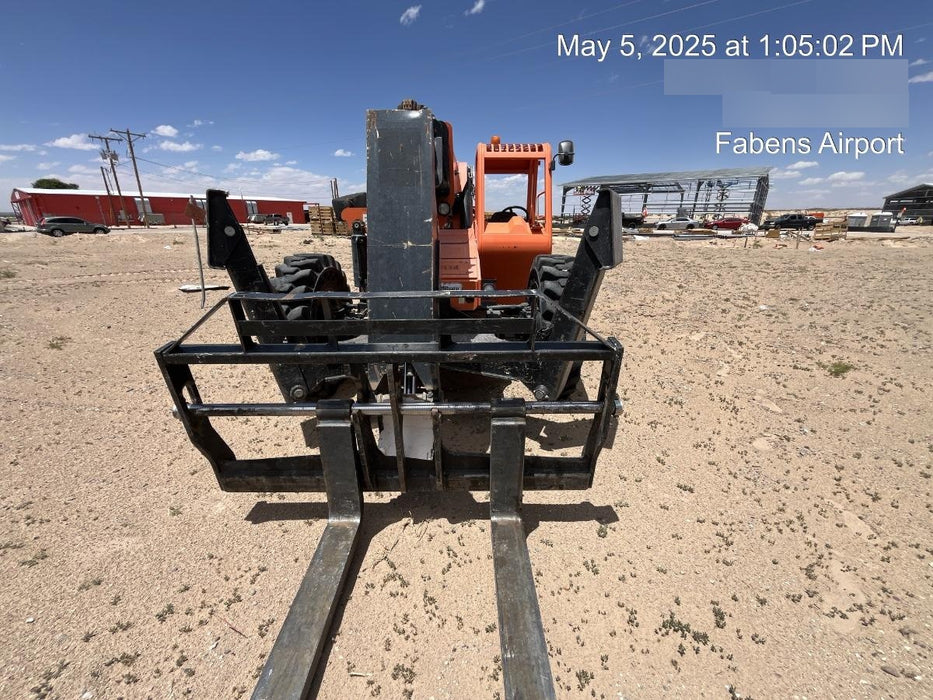 2018 Skytrak 10054 Skytrak 10054 10K Telehandler w/Open ROPS Solid Tires, LED Work Lights, Rotating Beacon, 60" Carriage/60" Forks