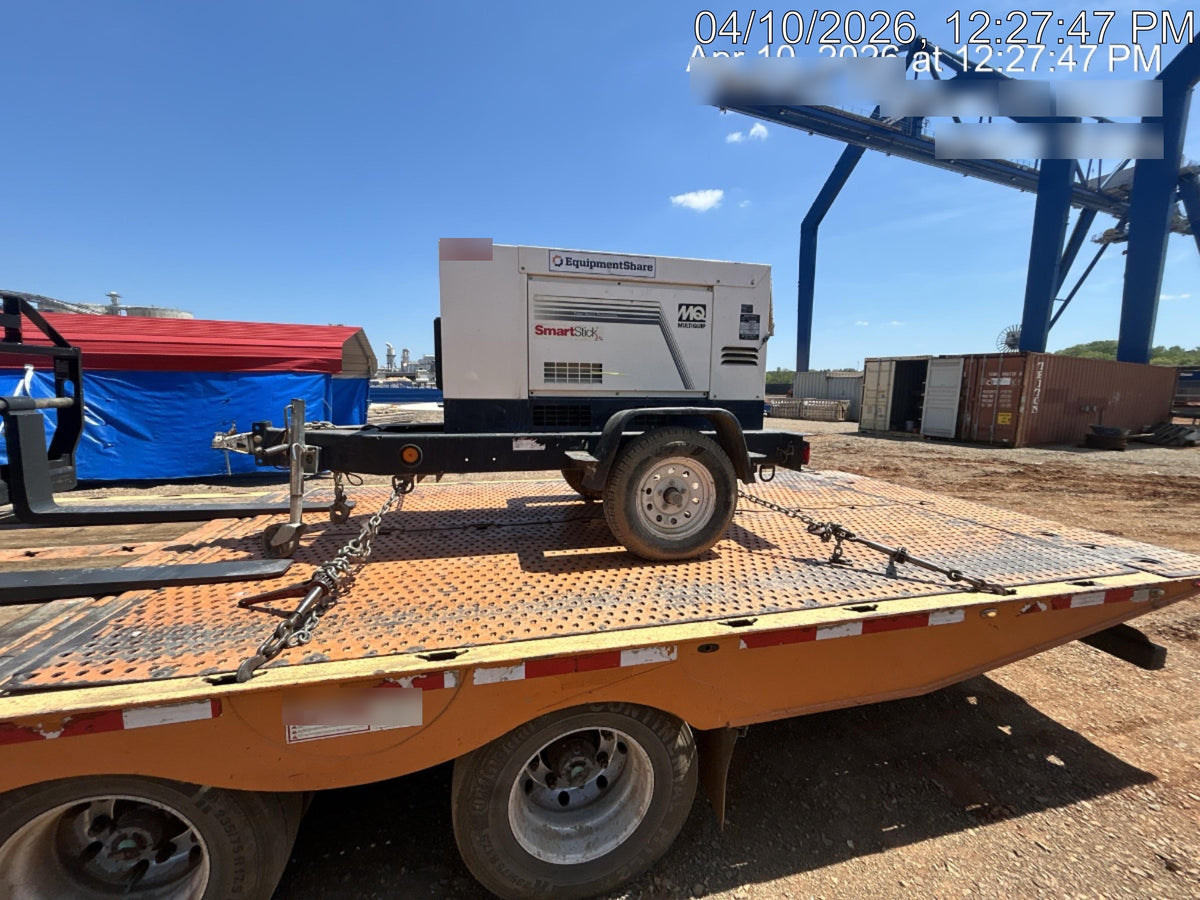 2019 Multiquip DLW400ESA4 Dual Pack, Trailer Mounted