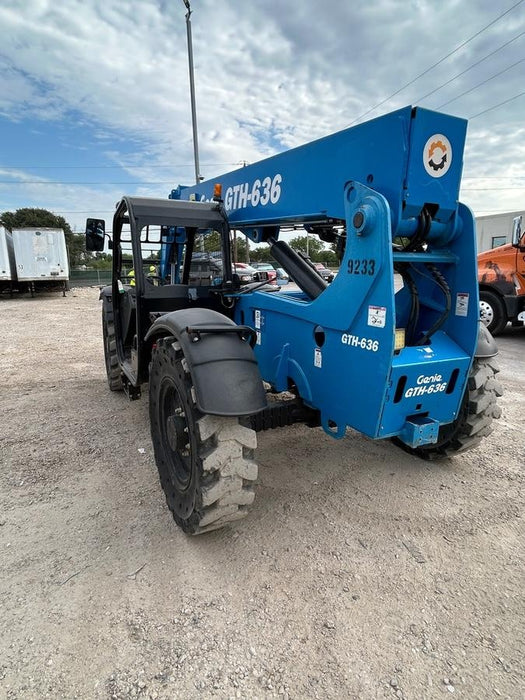 2018 Genie GTH-636 Genie GTH-636 w/Open ROPS, Solid Tires, Work Light/Beacon, 48" Carriage and Forks