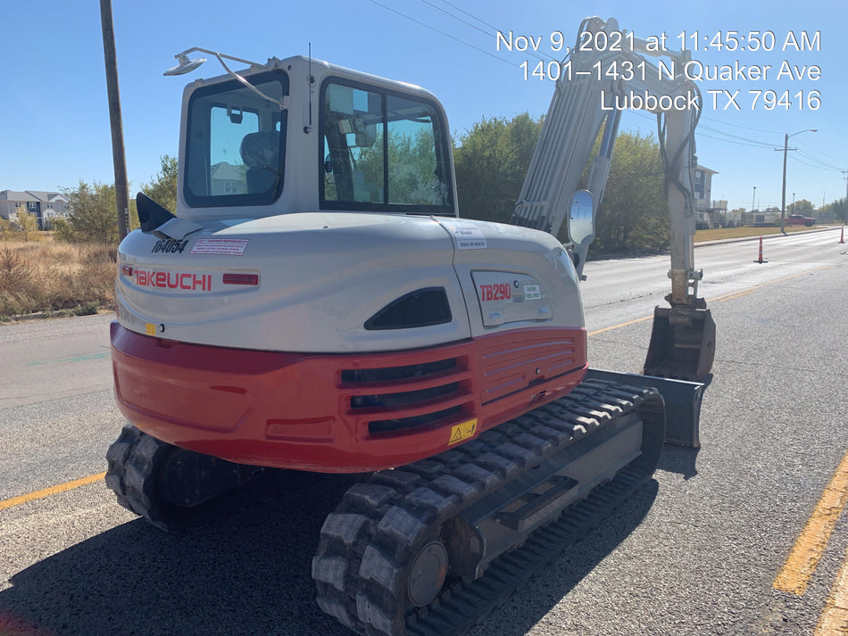 2021 TAKEUCHI TB290C