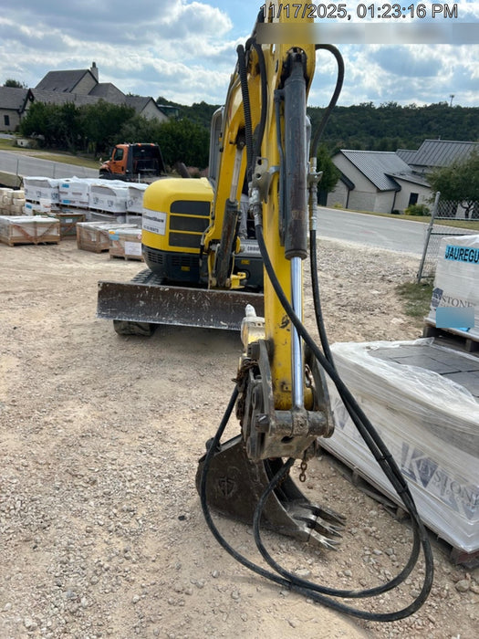 2018 Wacker Neuson EZ53 EZ53 12K Track Excavator, TRK,LGD,CNPY,PC, TRK,LGD,CNPY,PC, Manual QC, Hydraulic Thumb, Buckets: 24" , 18"