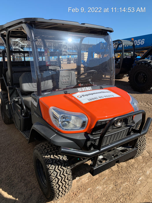 2022 Kubota RTV-X1140W-H Plastic Canopy, Windshield Acrylic Clear, LED Strobe Light, Wire Harness Kit, Back up Alarm