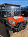 2022 Kubota RTV-X1140W-H Plastic Canopy, Windshield Acrylic Clear, LED Strobe Light, Wire Harness Kit, Back up Alarm