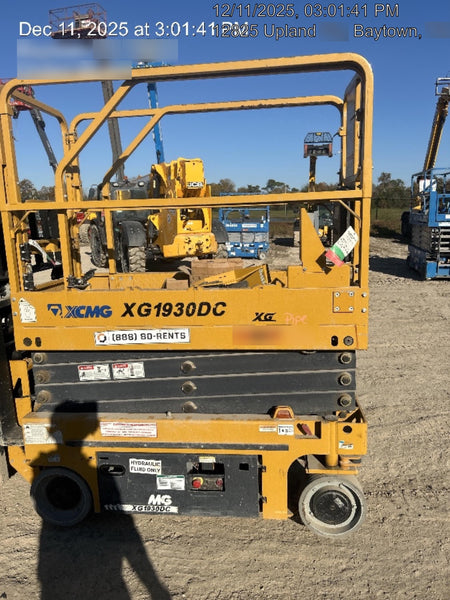 2021 XCMG XG1930DC