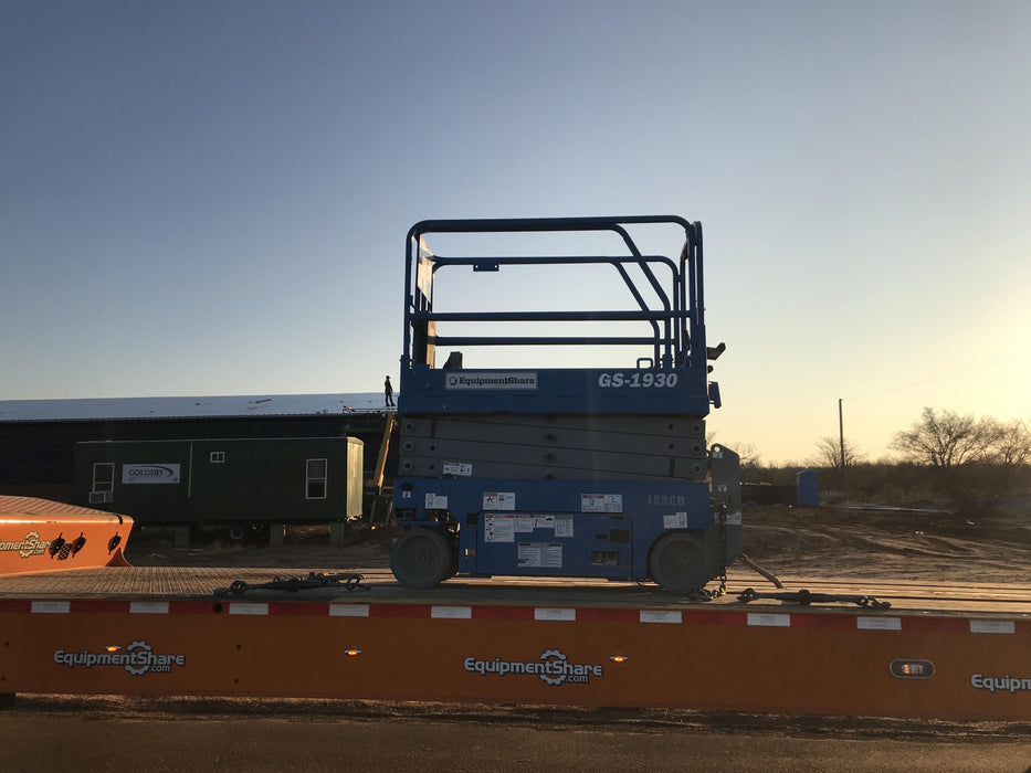 2018 Genie GS-1930 Genie GS-1930 Scissor Lift w/Standard Options
