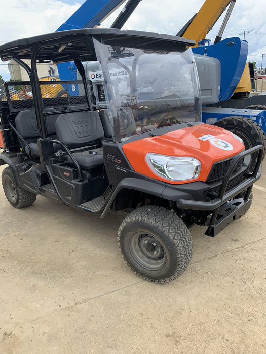 2021 Kubota RTV-X1140W-H Plastic Canopy, Windshield Acrylic Clear, LED Strobe Light, Wire Harness Kit, Back up Alarm