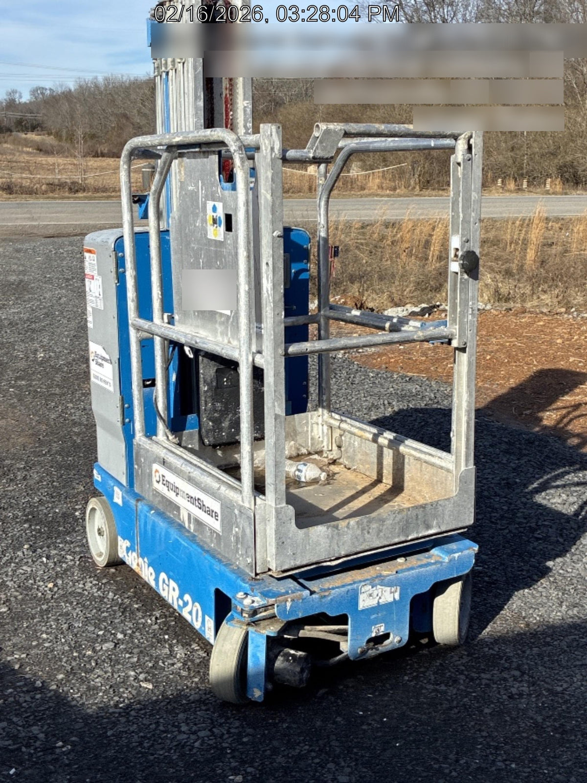 2020 GENIE GR-20