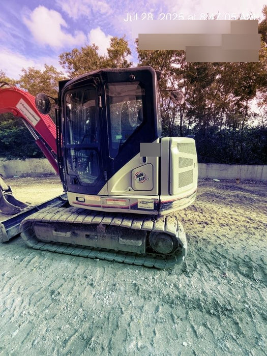 2020 Link-Belt 80X3EX 7'2" ARM, 17.7" rubber tracks, Multi function aux hydraulics