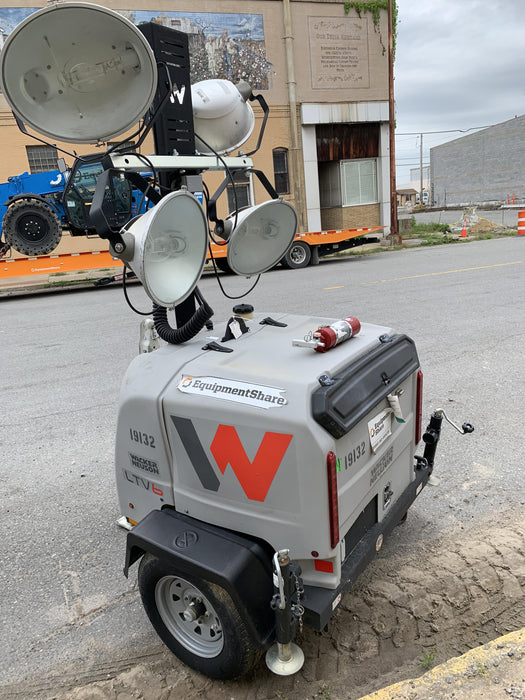 2018 Wacker Neuson LTV6L-MH Wacker Neuson LTV6L Mobile Light Tower w/Fuel Level Sensor Installed
