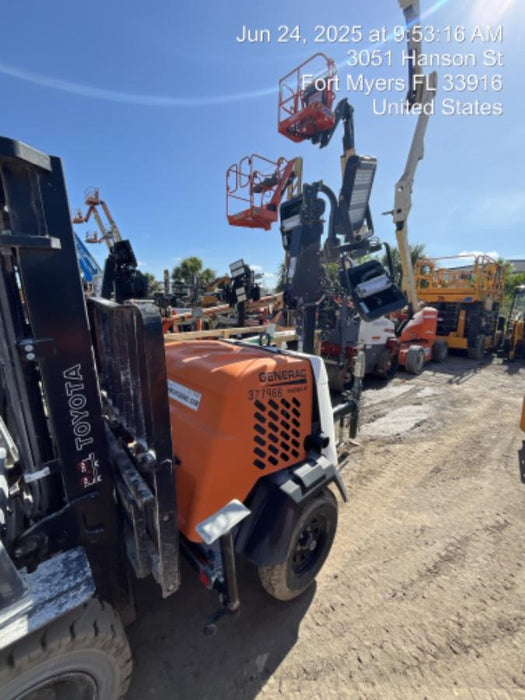 2023 Generac MLT2 Diesel, Flex Switch 120V Input, Powerzone Controller, 
(4) 320W LED Lights, 4kW Generator, 39.9 Gal Fuel Tank, 2" Ball, T3