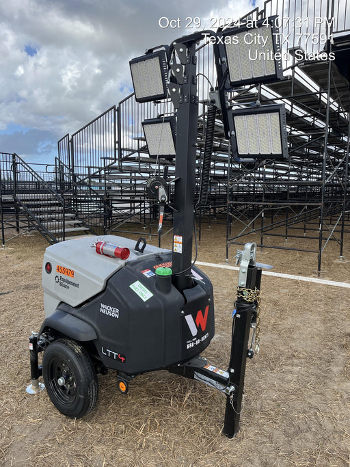 2024 Wacker Neuson LTT4 Diesel, Kohler KDW702, Deep Sea Controller, Auto Start, LED 320W, Bypass Outlet, T3