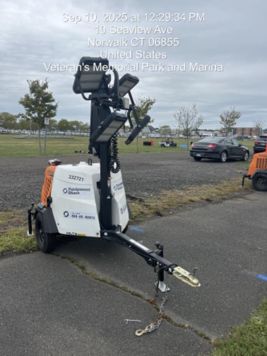 2023 Generac MLT2 Diesel, Flex Switch 120V Input, Powerzone Controller, (4) 320W LED Lights, 4kW Generator, 39.9 Gal Fuel Tank, 2" Ball, T3