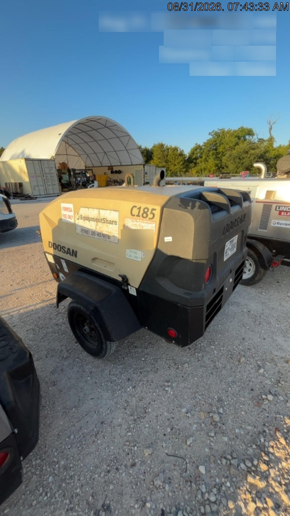 2019 DOOSAN C185WDO-T4F