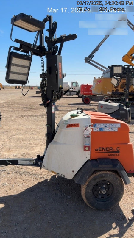 2024 Generac MLTS-4 2.4kW, Mitsu Eng, Analog, LED, Diesel.