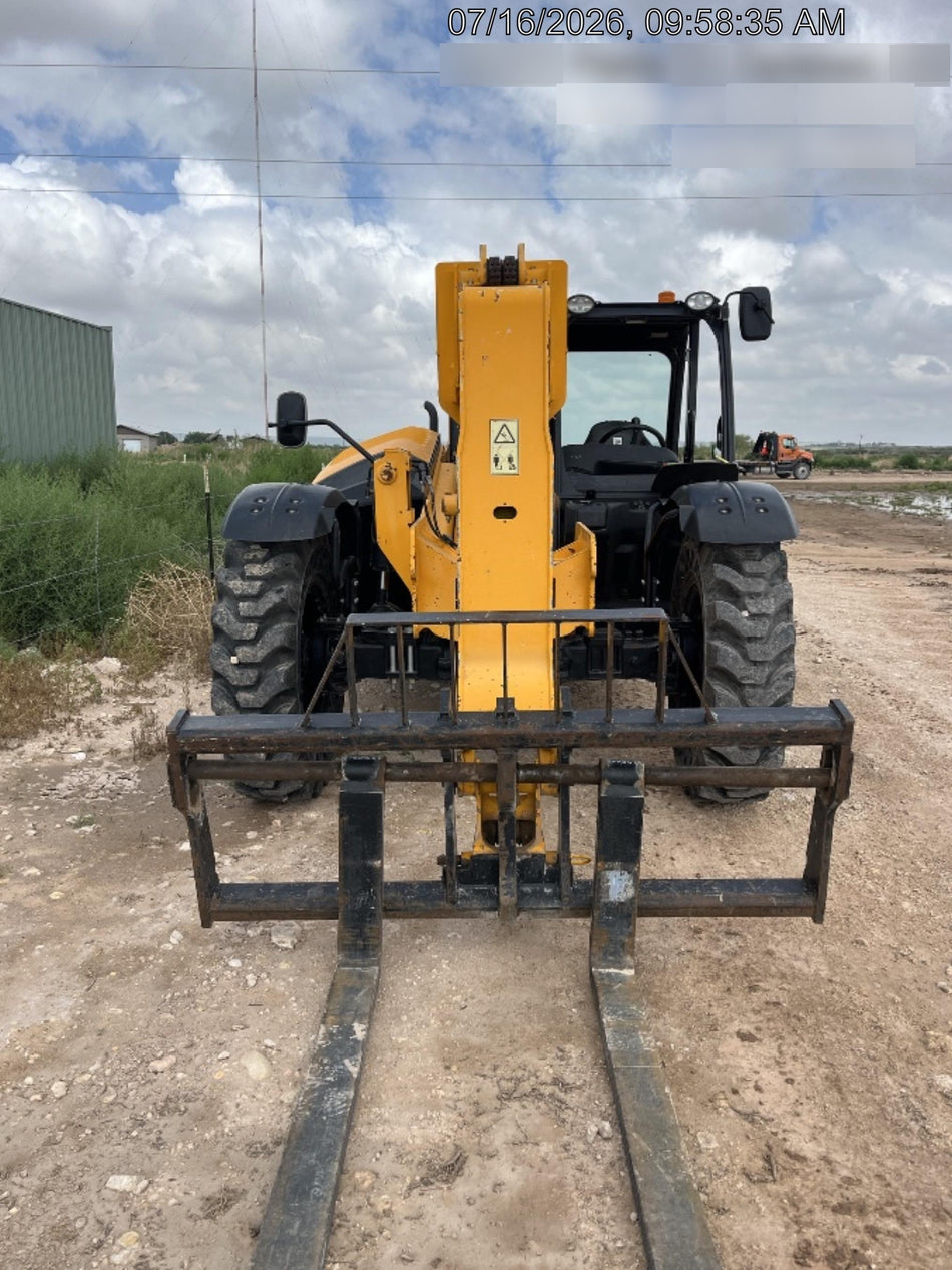 2020 JCB 509-42 Canopy, Solid Tires, Work Lights, Beacon, Aux Hydraulics, Back up Alarm, Lifting Eye, ES Decals