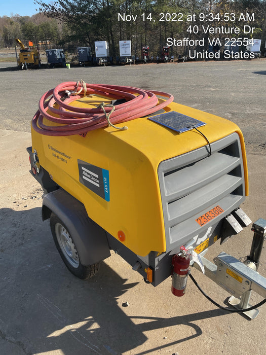 2022 ATLAS COPCO XAS 110