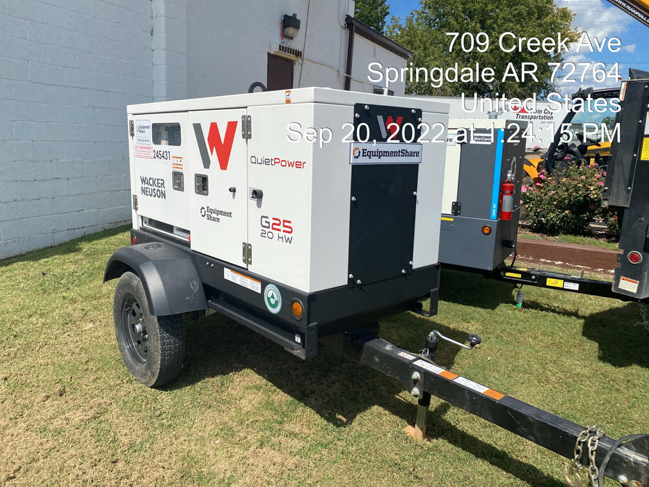 2022 WACKER NEUSON G25