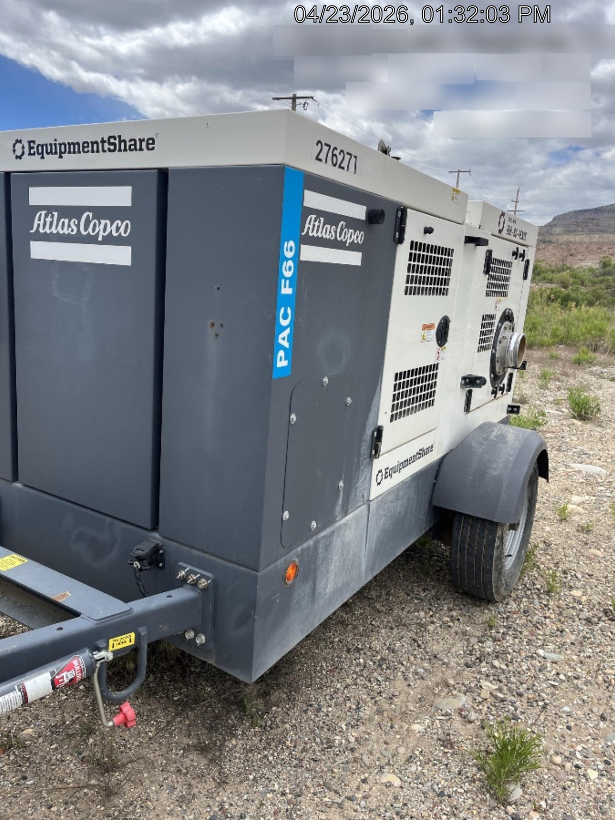 2022 ATLAS COPCO PAC F66 KD-S