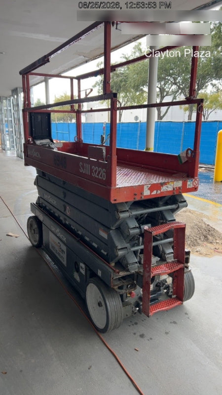 2018 Skyjack SJIII-3226 Skyjack SJIII3226 Scissor Lift w/Trojan Batteries