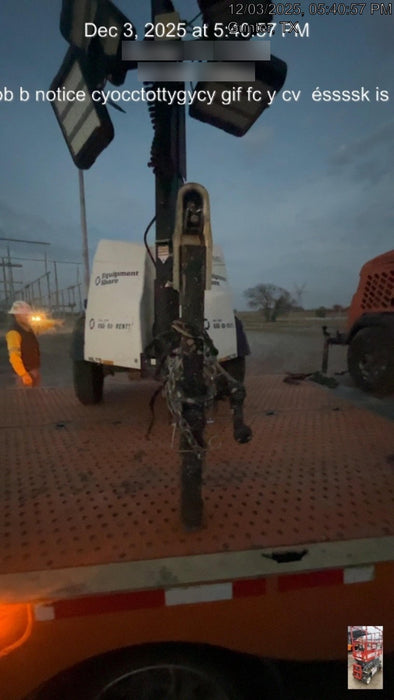 2023 Generac MLT2 Diesel, Flex Switch 120V Input, Powerzone Controller, (4) 320W LED Lights, 4kW Generator, 39.9 Gal Fuel Tank, 2" Ball, T3