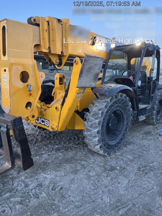 2019 JCB 510-56 Canopy, 74 HP, Solid Tires, STD Worklight, Beacon, Aux Hydraulics, Lifting Eye, Back up Alarm w/66" Carriage/60" Forks