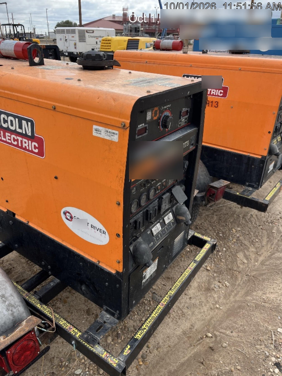 2022 Lincoln Electric LE400 Kubota V1505, Trlr, Cable Rack, Light Kit, ES Decals, T3