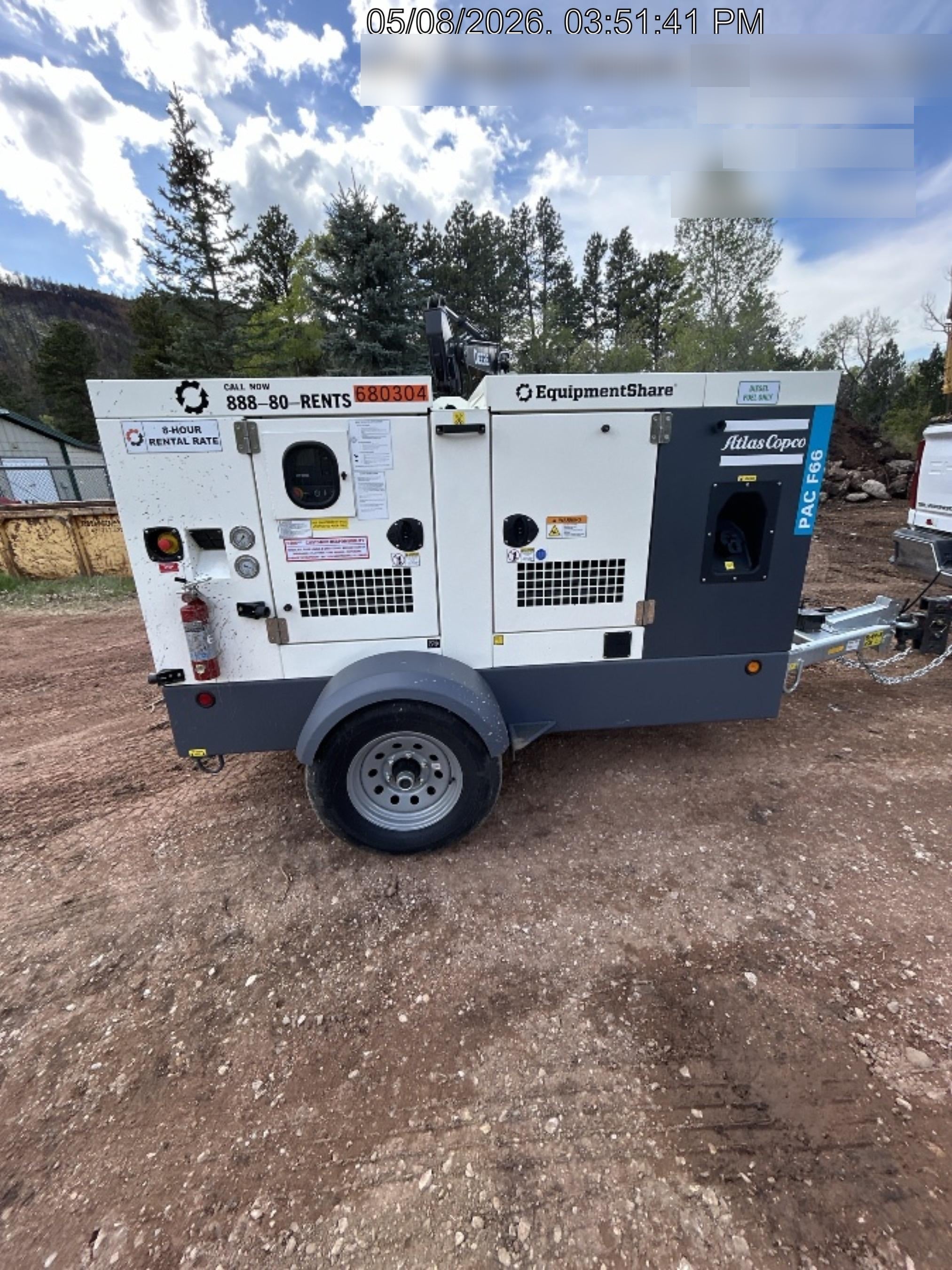 2026 ATLAS COPCO PAC F66 KD-S