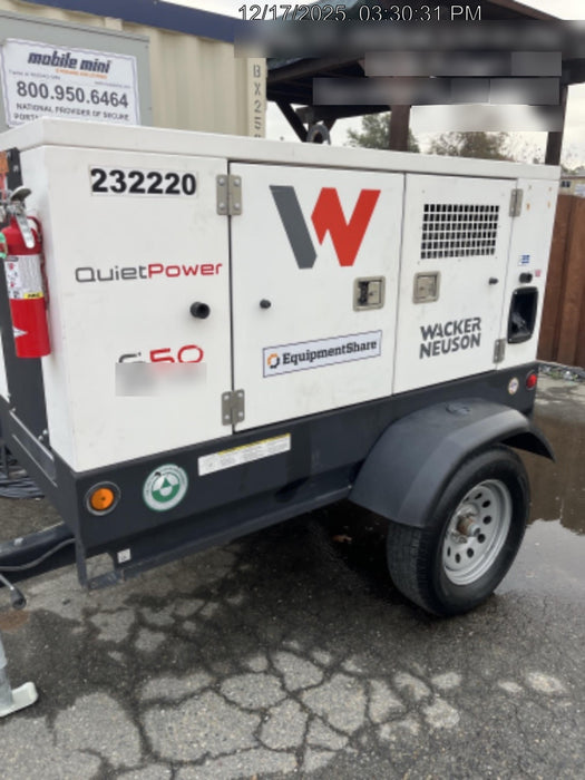 2022 WACKER NEUSON G50