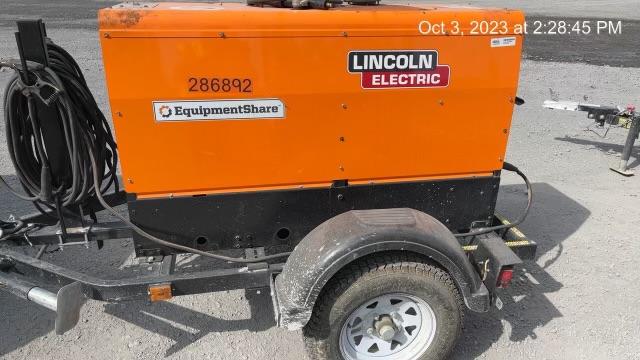 2022 Lincoln Electric LE400 Kubota V1505, Trlr, Cable Rack, Light Kit, ES Decals, T3